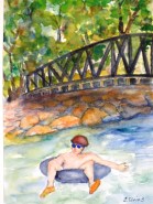 Tubing Boulder Creek