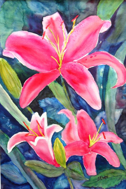 Blazing Lilies