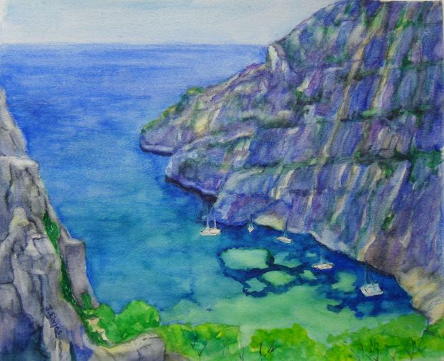 Calanque d'En-Vau à Cassis